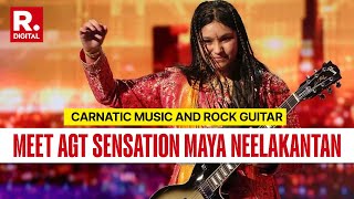 Americas Got Talents 11YrsOld Viral Rock Sensation Maya Neelakantan  The Interview [upl. by Sonitnatsnoc]