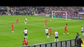 But de Thijs Dallinga vs Liverpool Liverpool Toulouse TFCLIV [upl. by Wivestad589]