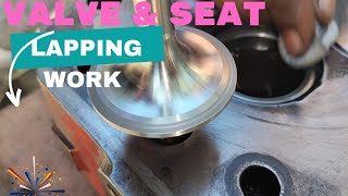 How to Cylinder head Valve Lapping work [upl. by Clari311]