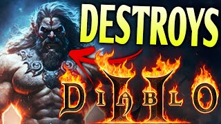 This BARBARIAN DESTROYS NOW  Diablo 2 Resurrected [upl. by Felty]