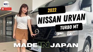 2022 Nissan Urvan NV350 Turbo MT  Exterior and Interior Review [upl. by Frohne]