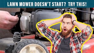 Lawn Mower Wont Start Heres How to Fix It [upl. by Eylsel471]