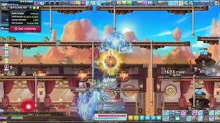 Maplestory GMS Reboot Destiny Remastered Ice Lightning training at Hotel Arcus TND2 [upl. by Covell]