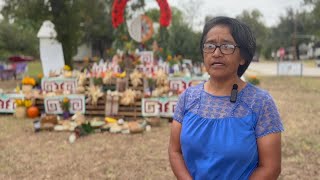 Waco honors the lives of deceased loved ones through Dia de los Muertos celebrations and ofrenda [upl. by Aerdnaek]