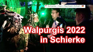 Walpurgis 2022 in Schierke [upl. by Oiramd]