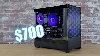 700 PC Build No Commentary [upl. by Ynaffat]