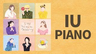 IU Piano Collection 2024 [upl. by Alcina827]