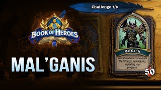 How to beat MalGanis  Book of Heroes Uther  Hearthstone [upl. by Balsam]