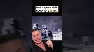 NASA Space Walk Bloopers 😂 shorts [upl. by Shah14]