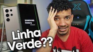 EITA Outro PROBLEMA na tela do SAMSUNG Galaxy S24 Ultra [upl. by Yziar28]