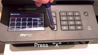 How to reset fuser counter for brother color laser printer MFCL3710CW MFCL3750CDWMFCL3770CDW [upl. by Tsyhtema]