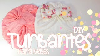 DIY  TURBANTES PARA BEBÉS [upl. by Laband813]