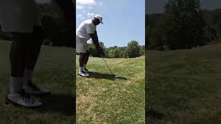 Arthur Moats Having Good Vibes With His Hybrid Golf Club [upl. by Dnalor311]