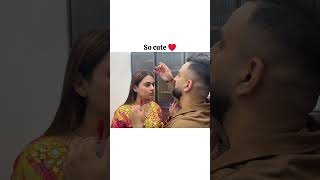 So cute both ♥️ swatimongarajatswati rajatswativlogs couplegoals relatable couple [upl. by Warren]