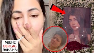 Dar lag raha hai 🥺 Hina Khan got unconscious after hearing Tishaa Kumars last message before LTW [upl. by Erbe]