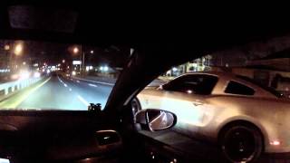 UNITRONIC Stage 3 Mk6 GTI 360whp vs 2012 MUSTANG 50 [upl. by Esilanna77]