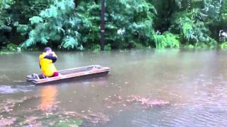 Flooding in West Windsor NJ from Hurricane Irene [upl. by Onifled103]