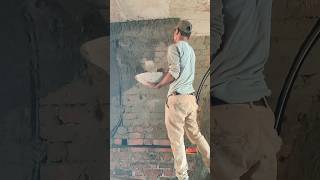 internal wall plaster work plaster ytshort virel shorts [upl. by Giamo]