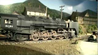 Model Train Layout NYC L4 Mohawk [upl. by Laynad107]