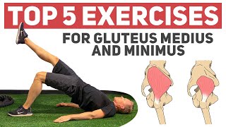 Top 5 Exercises for Gluteus Medius amp Minimus New Research [upl. by Andriana]