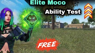 elite moco ability in free fire  awakening moco free fire [upl. by Hcab452]