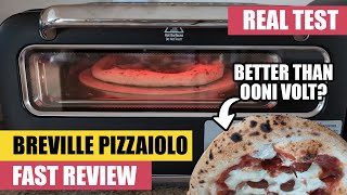 FAST REVIEW  Breville Pizzaiolo Indoor Pizza Oven BIG WIN [upl. by Auhsoj]