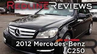 2012 MercedesBenz C250 Review Walkaround Exhaust amp Test Drive [upl. by Ecad]