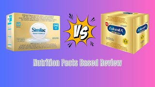 Enfamil VS Similac Nutrition Facts Based Review 06 months old babys milk [upl. by Melmon]