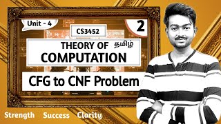 Context Free Grammer into Chomsky Normal Form Problem in Tamil  Theory of Computation in Tamil [upl. by Hubbard139]