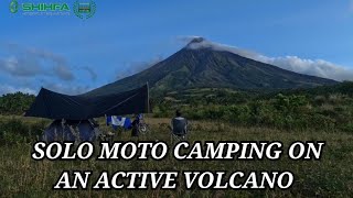 SOLO MOTO CAMPING  6km danger zone [upl. by Muna]