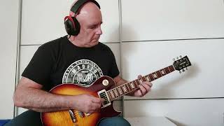 Blues and Rock improvisación con Harley Benton SC 550 II EMG retroactive y Valeton GP200 [upl. by Noraa]