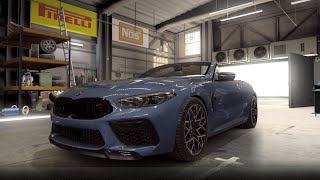 【CSR2】Bmw 2019 M8 Competition Convertibleshift amp tune for 801x [upl. by Dier]