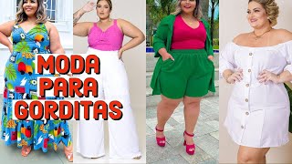 MODA PARA GORDITAS 2023LOS MEJORES OUTFIS EN TENDENCIA PARA MUJERES GORDITAS O CURVY moda 2023 [upl. by Yenaj390]