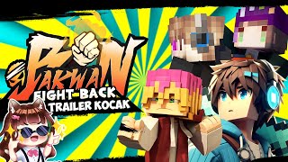 AKU DAN B0CIL VINA MENONTON SEMUA TRAILER MEMBER BAKWAN FIGHT BACK MINECRAFT ROLEPLAY INDONESIA [upl. by Merle]