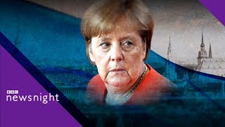 Angela Merkel’s ticking Bavarian time bomb  BBC Newsnight [upl. by Wanfried100]