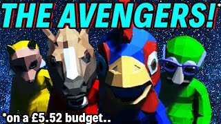 The Avengers on a £552 budget  Pummel Party Funny Moments [upl. by Jangro]