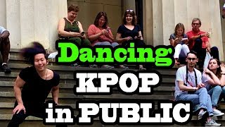 DANCING KPOP IN PUBLIC BTS BLACKPINK BIGBANG SEVENTEEN SHINEE INFINITE 4MINUTE and MORE [upl. by Florette]