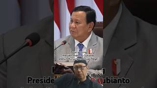 Pesan penting Presiden Prabowo Subianto sebelum Kunjungan ke Luar Negeri tinggalkanfeodalisme [upl. by Farhi]