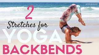 Yoga Backbend Improve your back flexibility in 5 minutes [upl. by Yoong623]