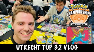 TOP 32 Utrecht Special Event VLOG with Roaring Moon deck 🌙 Pokemon TCG [upl. by Hitchcock992]