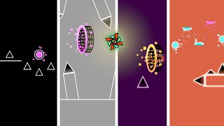 My Unfinished 21 Geometry Dash Layouts [upl. by Ayet589]