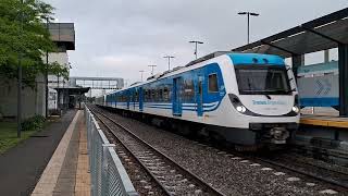 CNR DMU 10011009 Con El Ploteo de quotCoppelquot Saliendo de Estacion Tapiales [upl. by Aneala907]