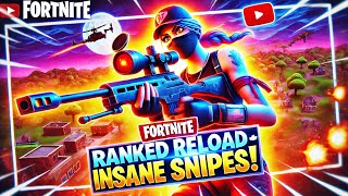 Fortnite Ranked Reload  Insane Snipes🤩😍 [upl. by Navis]