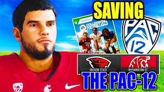 I SAVED The PAC12 in College Football 25 [upl. by Eam182]