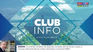 LCI  Générique court • Le Club Info MarieAline Méliyi • 2022 [upl. by Ecidnarb974]