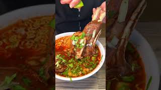 Street fusion food birria ramen [upl. by Yelrahs]