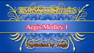 Aegis Medley 1  Aegis Video Karaoke [upl. by Ardeahp]