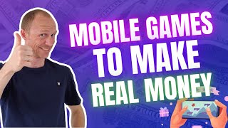 8 Mobile Games to Make Real Money – Android amp iOS Up to 9 Per Game [upl. by Nerat]