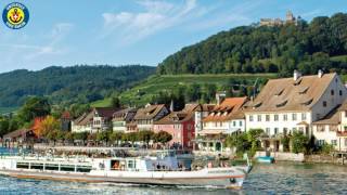 Schifffahrt vom Bodensee nach Schaffhausen  Boat Trip from Lake Constance to Schaffhausen [upl. by Latricia]