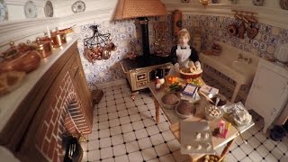 Students restore dollhouse mansion at Winterthur [upl. by Cord]